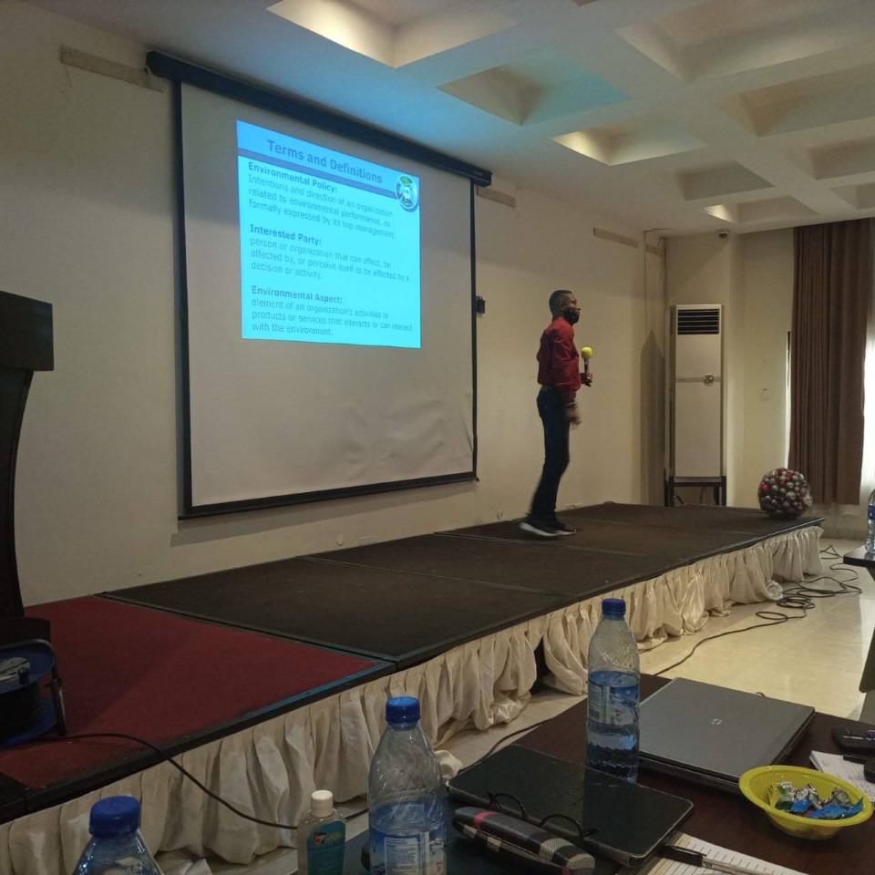 TRAINING OF LADGROUP AT BABCOCK UNIVERSITY CONFERENCE ROOM